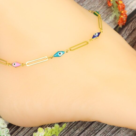 "Elegant Handmade Anklet – Delicate Jewelry for Women, MAR091394 - Picture 6 of 10